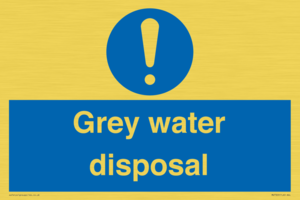 Grey water disposal